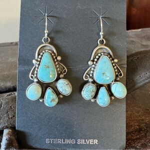 Ella Peters Dry Creek & Sterling Silver Earrings!🩵